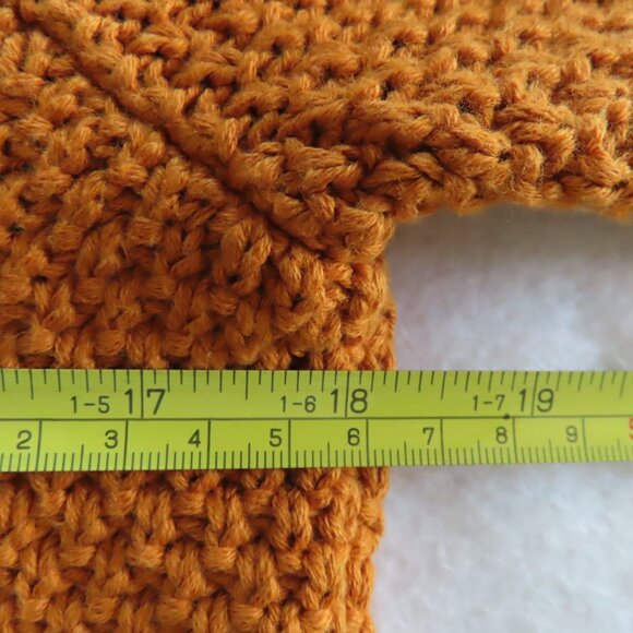 LL Bean Signature Cotton Funnelneck Sweater Saddle Drawstring Small Fishermans - Picture 11 of 12